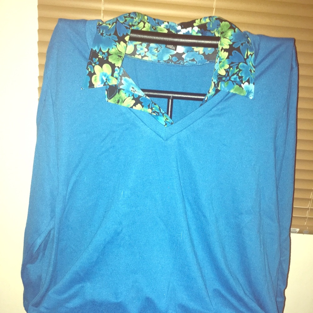 3/4 sleeve plus size shirt
